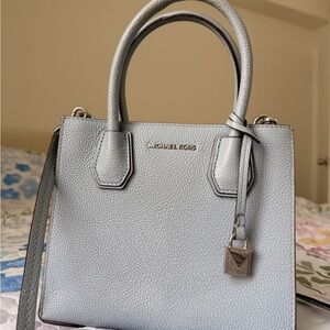 Michael Kors Light Gray Satchel